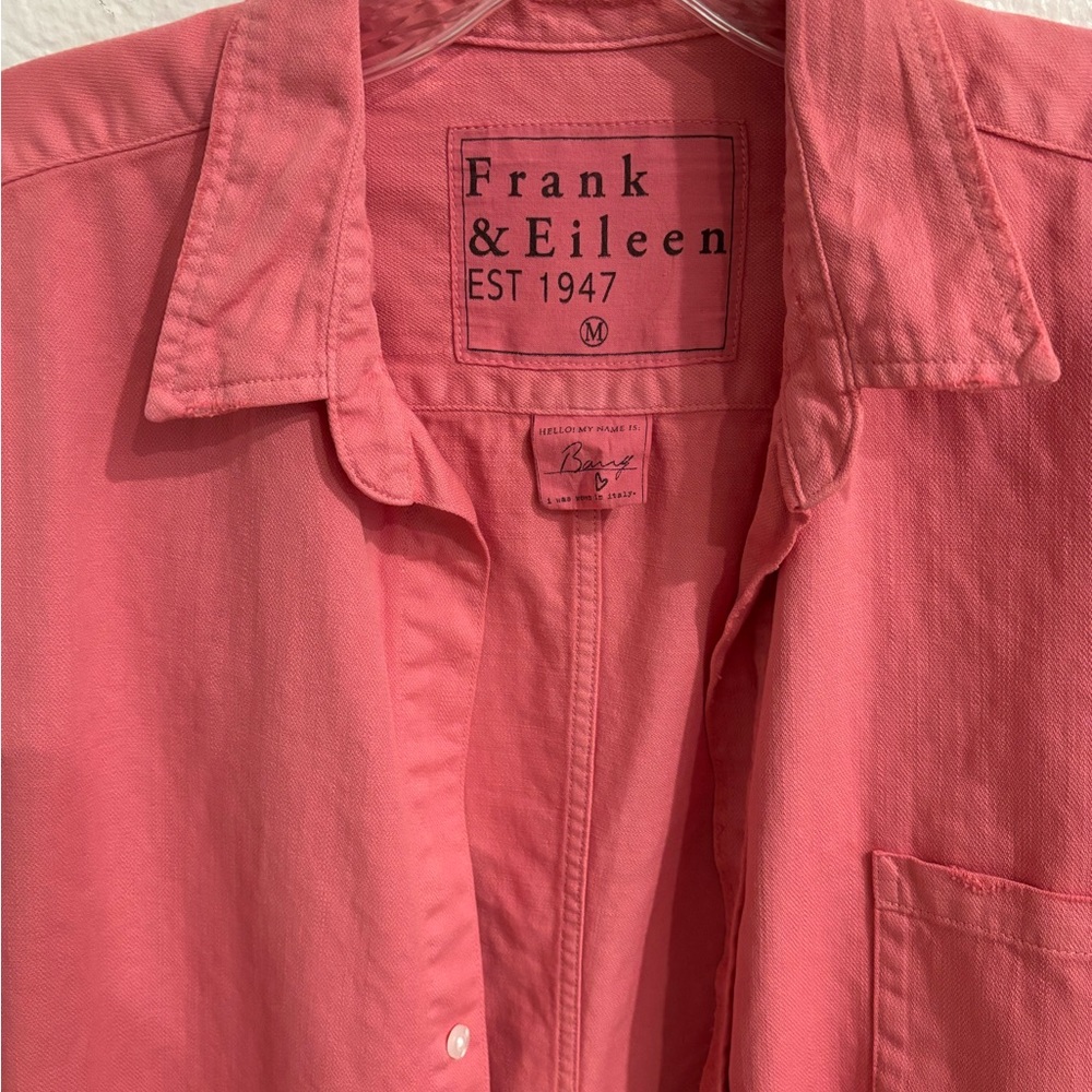 Frank & Eileen Pink Button Down Shirt